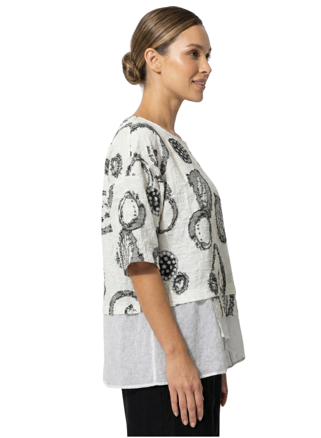 Chalet Carrie Top in Onyx Orb