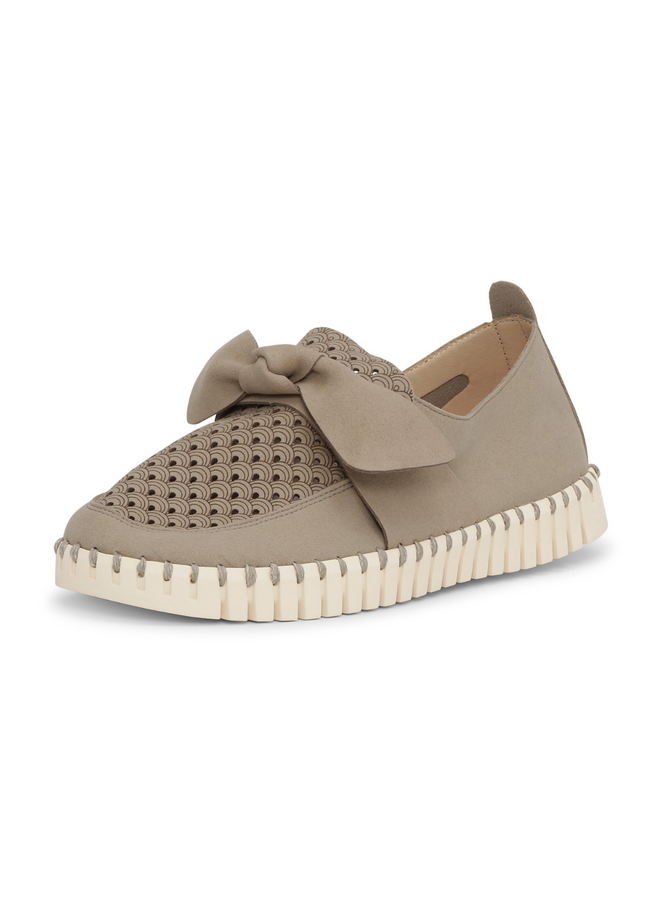 Ilse Jacobsen Tulip Bow Loafer in Coriander