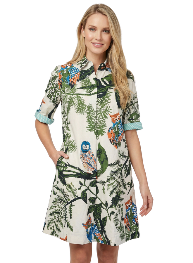 Just Darviny Charlotte Dress Botanical