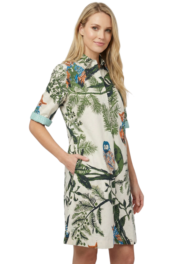 Just Darviny Charlotte Dress Botanical