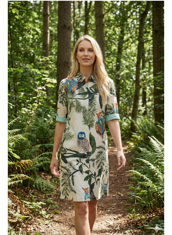 Just Darviny Charlotte Dress Botanical