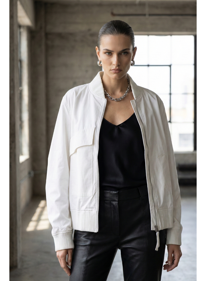 Noen Jacket in Cream