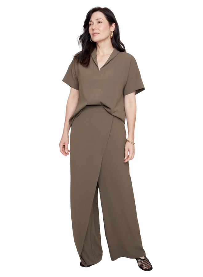 Renuar Metropolitan Top in Army Green