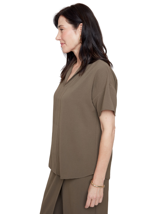 Renuar Metropolitan Top in Army Green