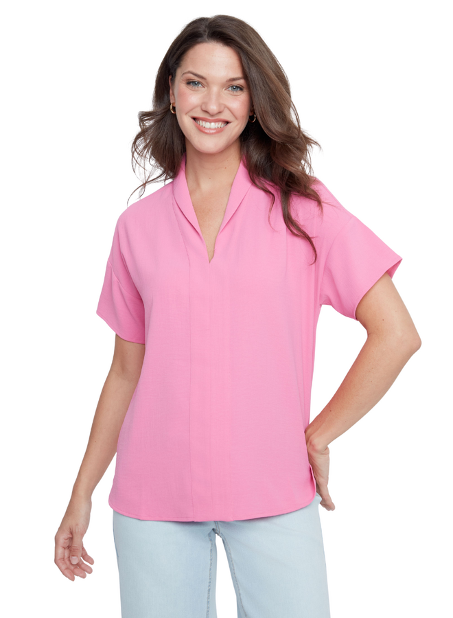 Renuar Metropolitan Top In Azalea