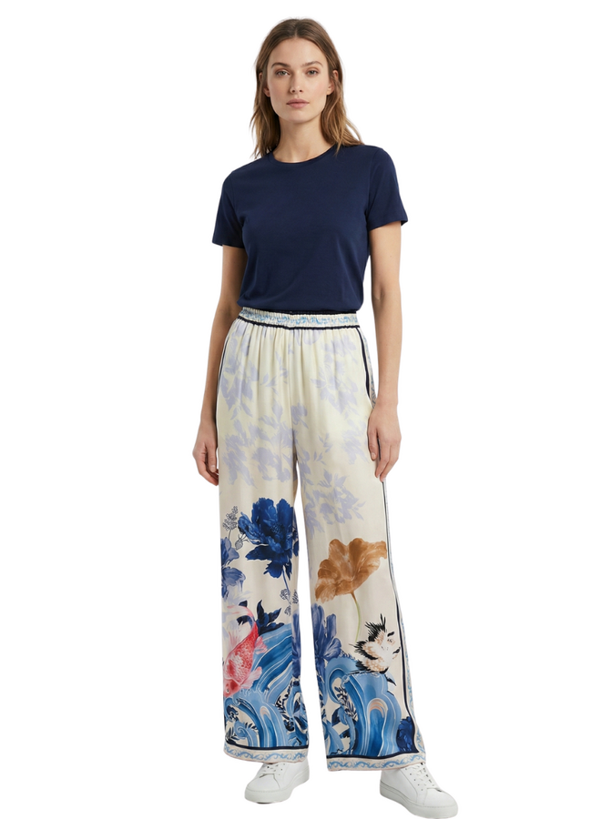 Koi Silk Pants