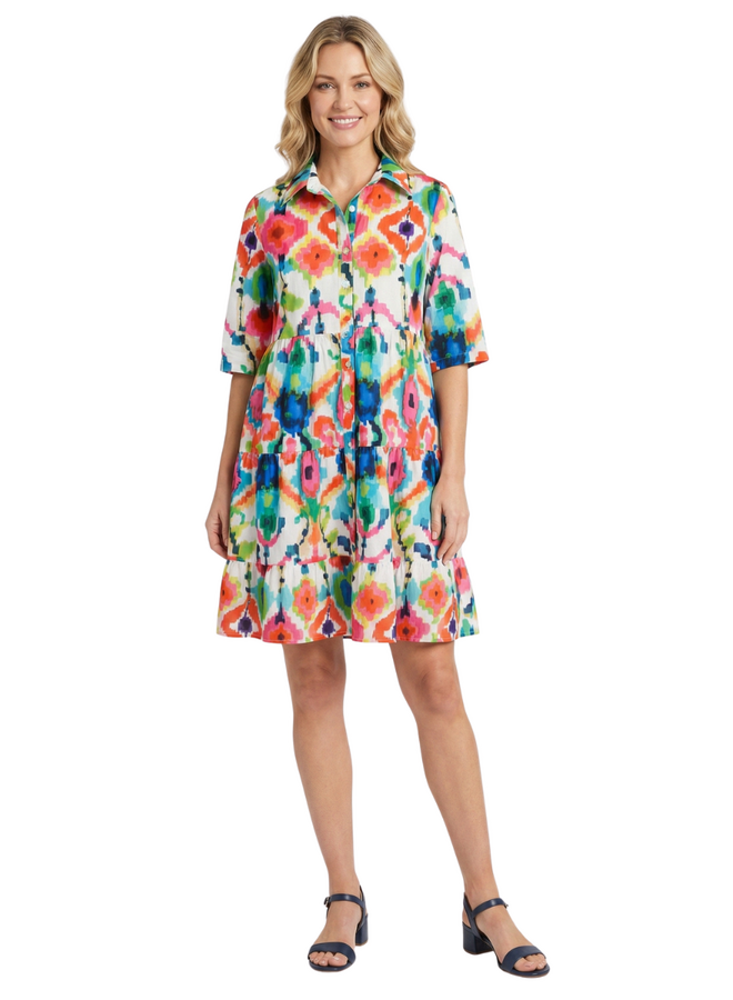 Toofan Pixel Garden Dress