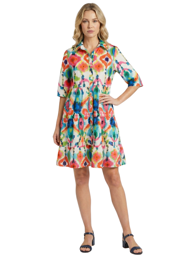 Toofan Pixel Garden Dress