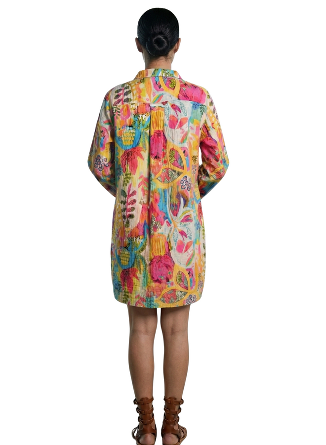 Toofan Tropical Garden Dress