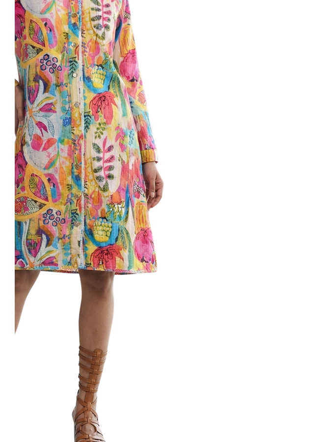 Toofan Tropical Garden Dress