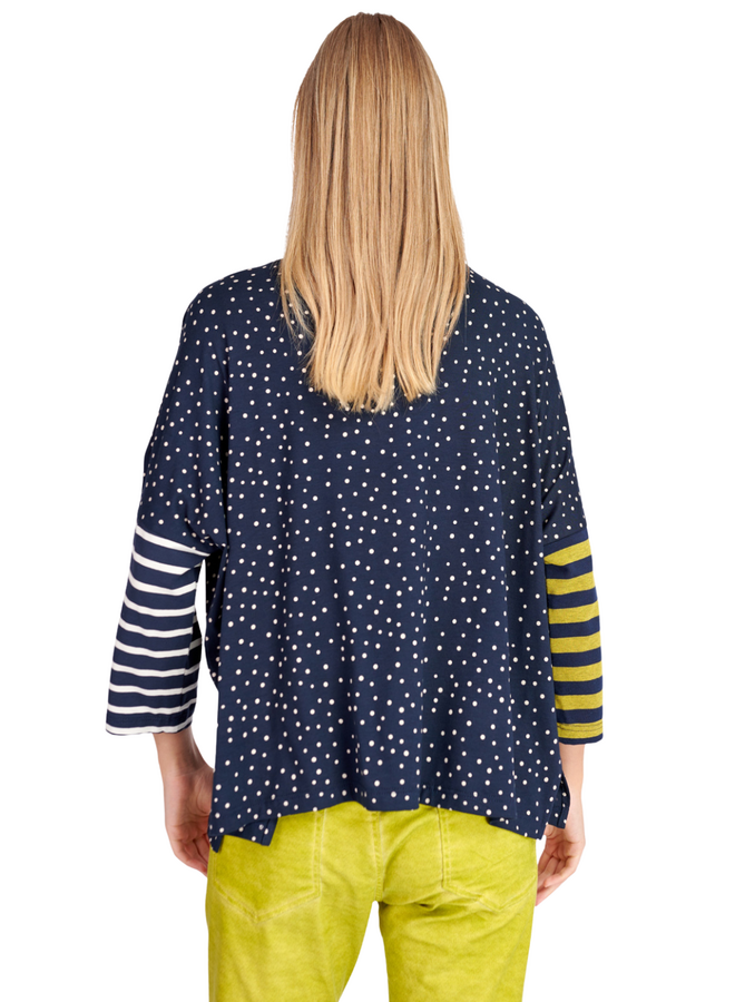 Alembika Starry Skies Boxy Tee in Navy
