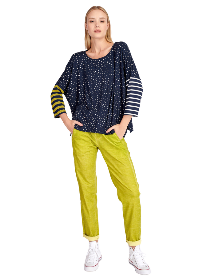 Alembika Starry Skies Boxy Tee in Navy