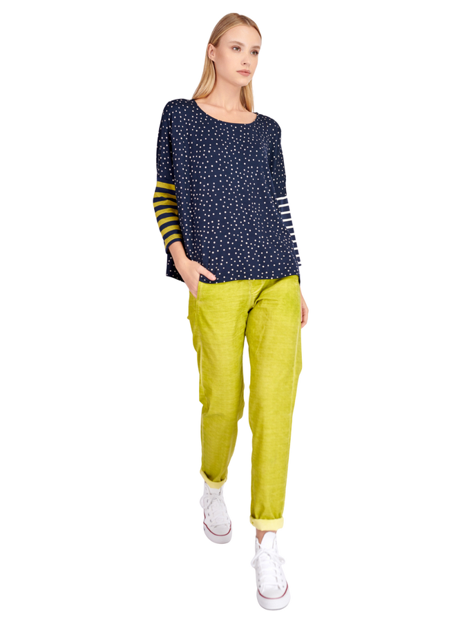 Alembika Starry Skies Boxy Tee in Navy