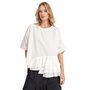 Alembika Urban Match Ruffled Top in White