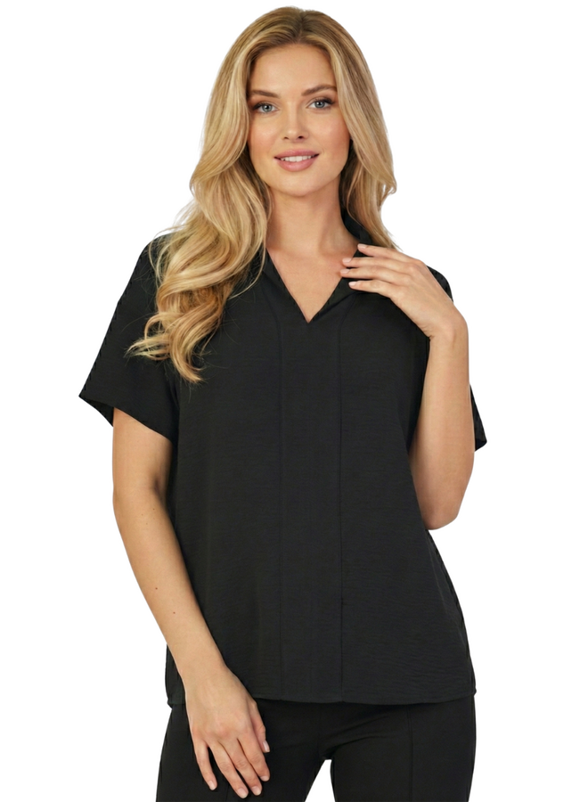 Renuar Metropolitan Top In Black