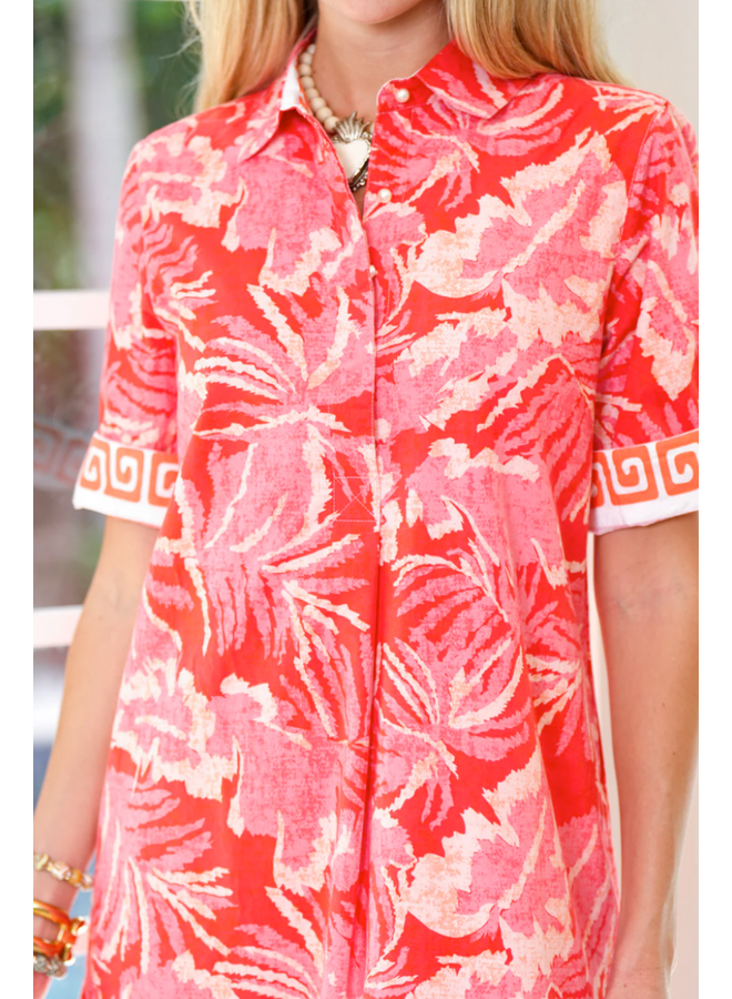 Just Darviny Charlize Dress in Papaya