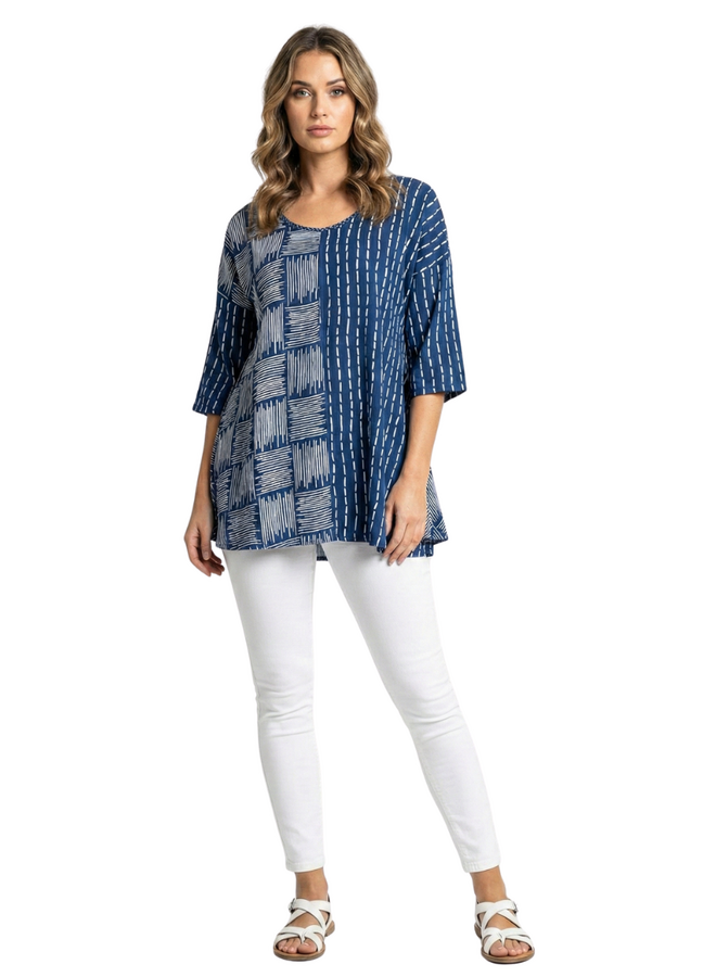Bali Tunic in Indigo
