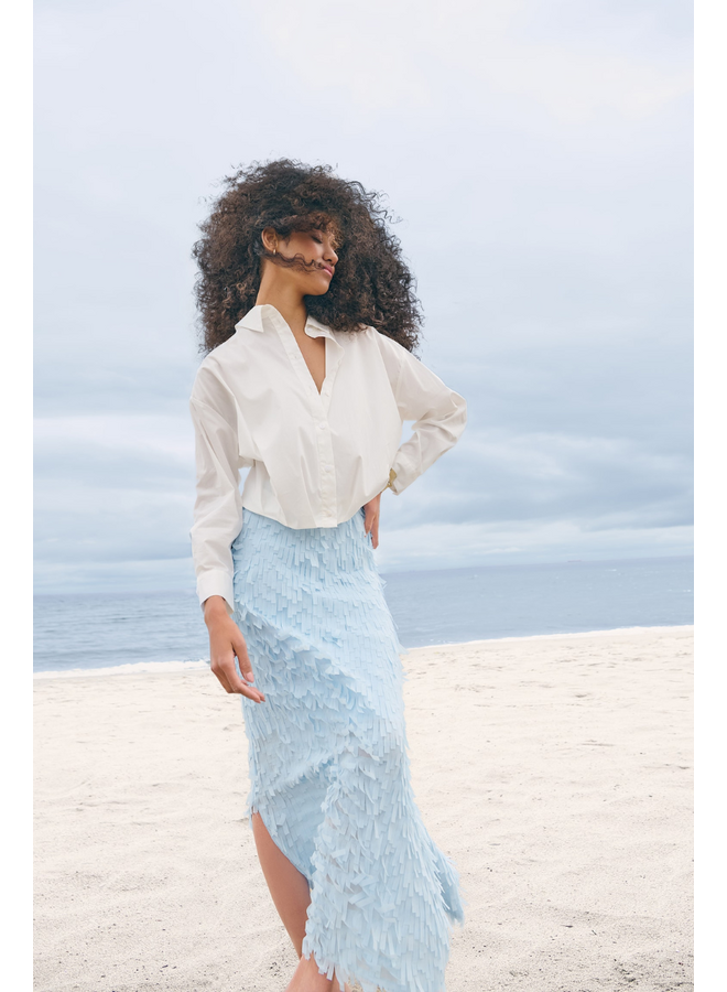 Noen White Strawberry Shirt