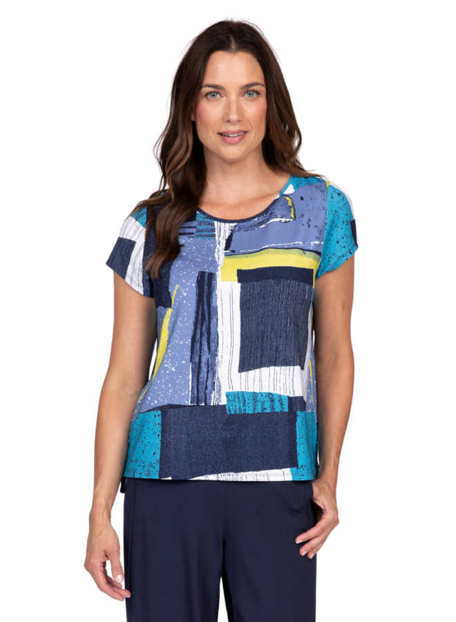 Olivia Arthouse Picasso Cap Sleeve Tee