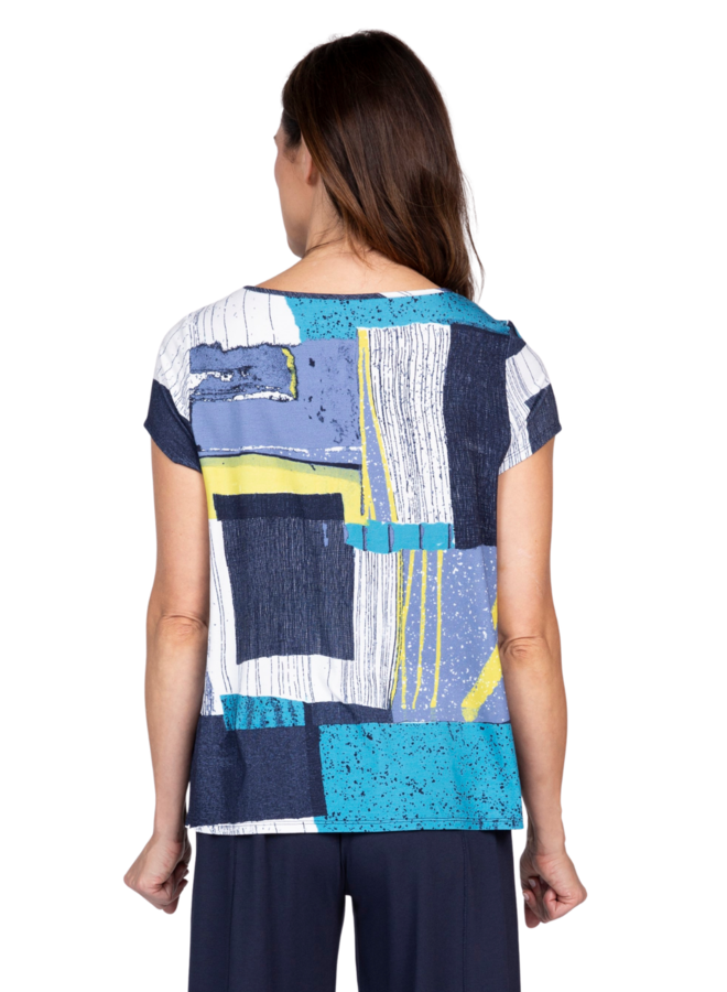 Olivia Arthouse Picasso Cap Sleeve Tee