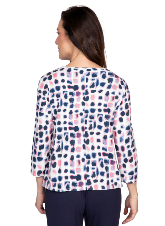 Olivia Painted Dot Layering Tee