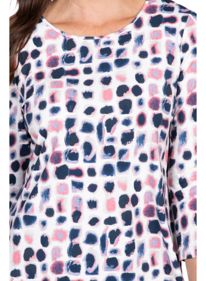 Olivia Painted Dot Layering Tee