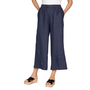 Olivia Linen Crossroads Pant in Navy