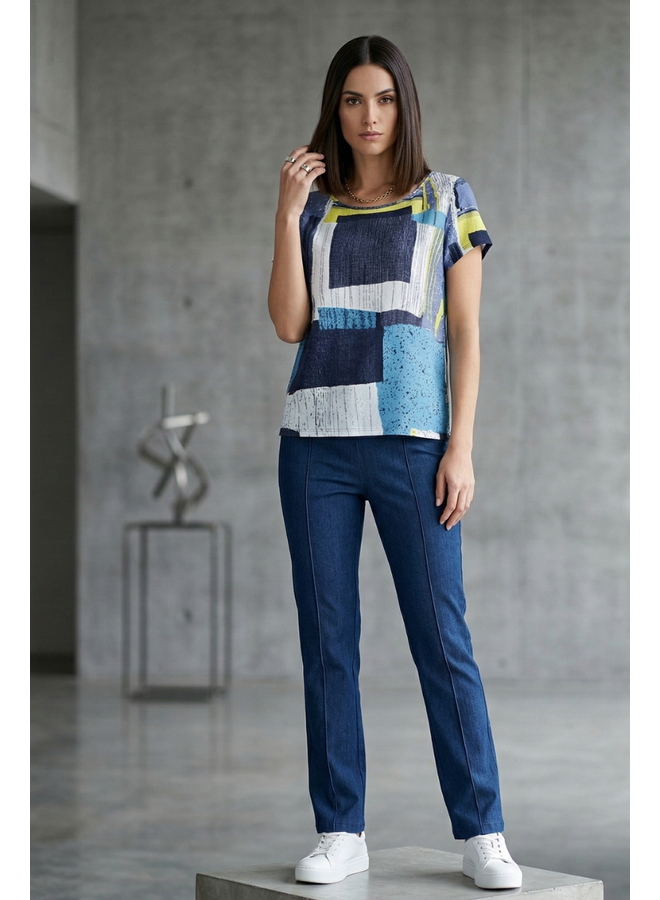 Olivia Dreamweave Flare Crop Pant