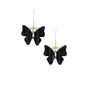 Black Butterfly Earrings