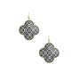 Clover Shape Mosiac Earrings