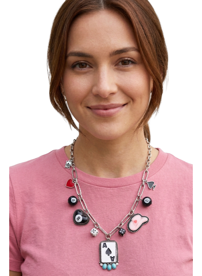 Casino Charm Necklace