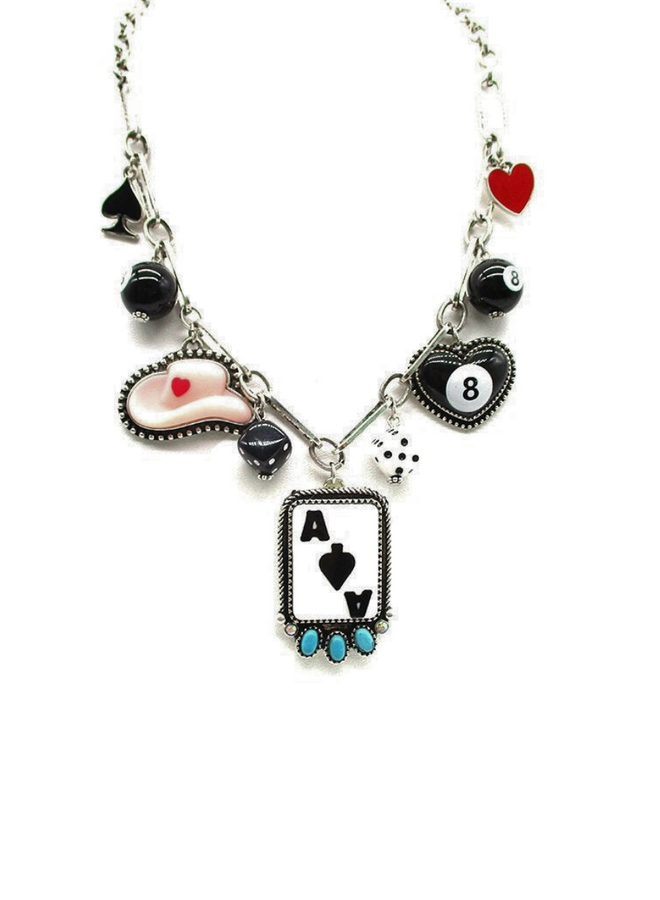 Casino Charm Necklace