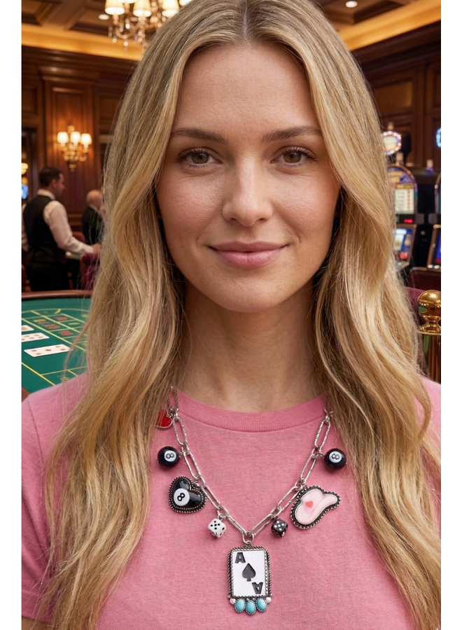 Casino Charm Necklace