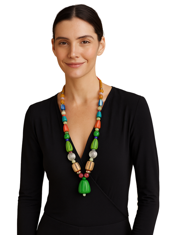 Green Tibetian Necklace