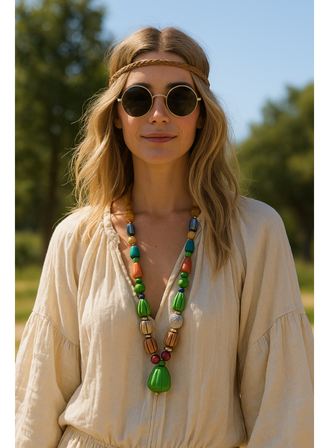 Green Tibetian Necklace