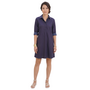 Just Darviny Margaux Dress In Navy