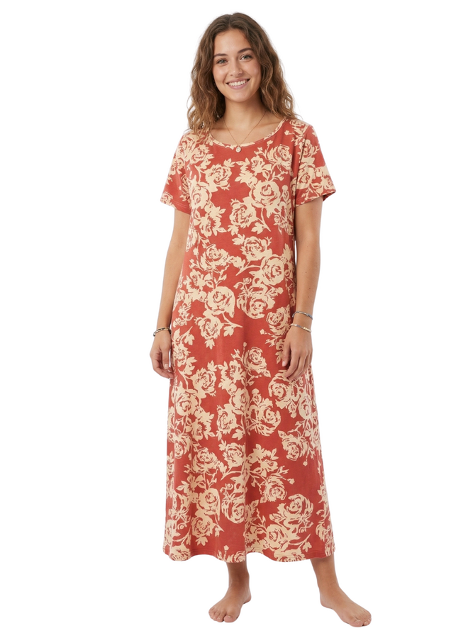 Jaded Gypsy Weekend Wander Dress in Bed of Roses