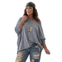 Jaded Gypsy Be Free Top in Vintage Denim