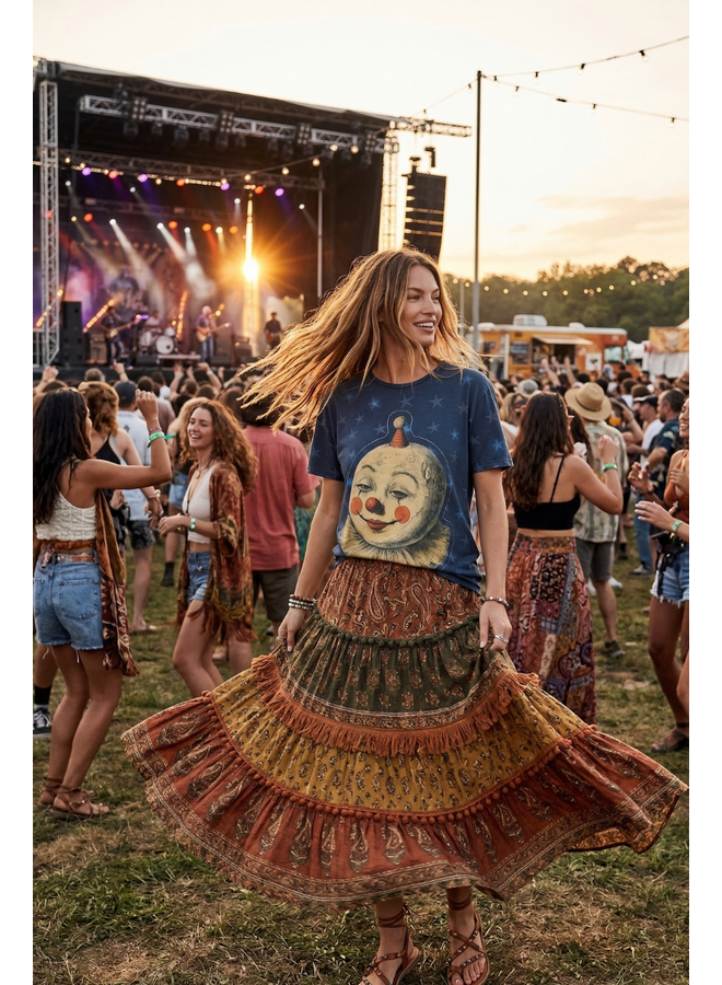 Jaded Gypsy Moon Dance Tee in Moon Wander