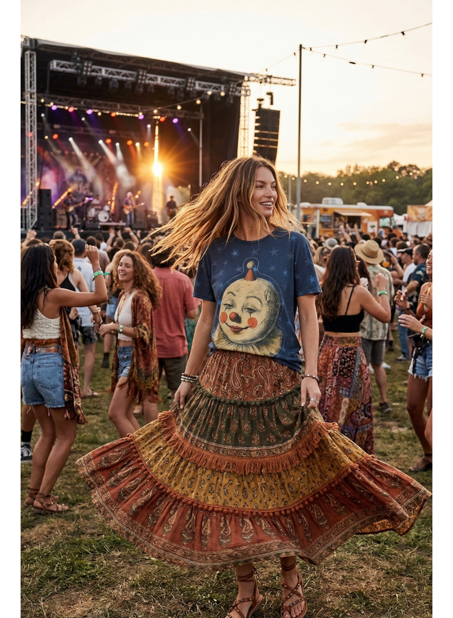 Jaded Gypsy Moon Dance Tee in Moon Wander