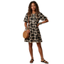 Uncle Frank Quality Pattern Swing Dress