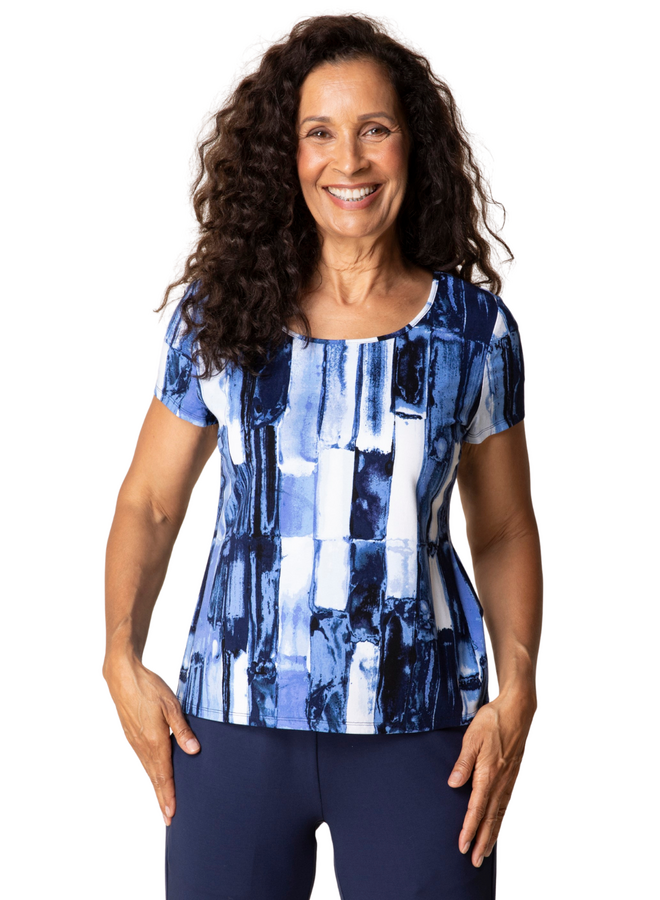 Habitat Midnight Brushstroke Tribecca Tee