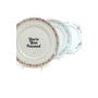 "You've Been Poissoned Vintage Upcycled Plates