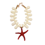 Big Red Starfish Necklace