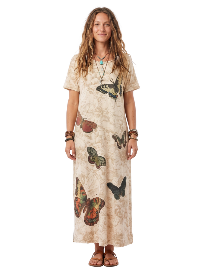 Weekend Wander Dress Flutter By