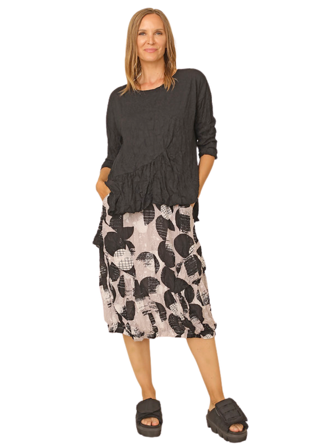 Chalet Lois Top In Black