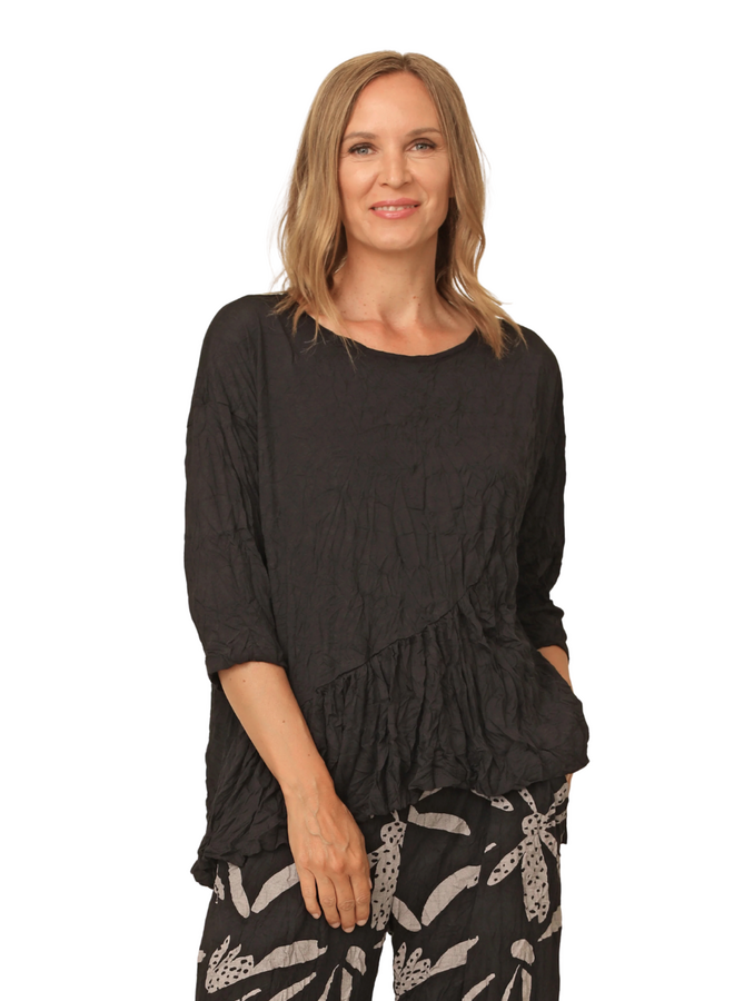 Chalet Lois Top In Black