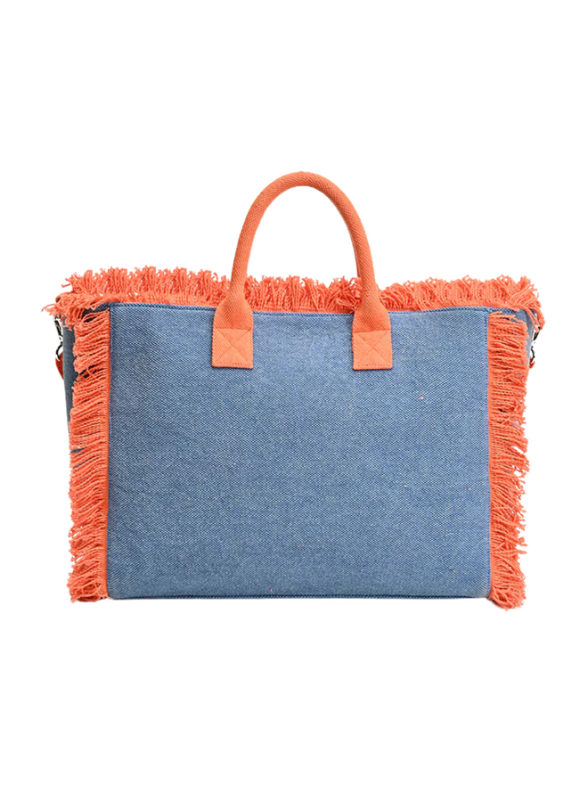 Rainbow Flutterby Foliage Tote