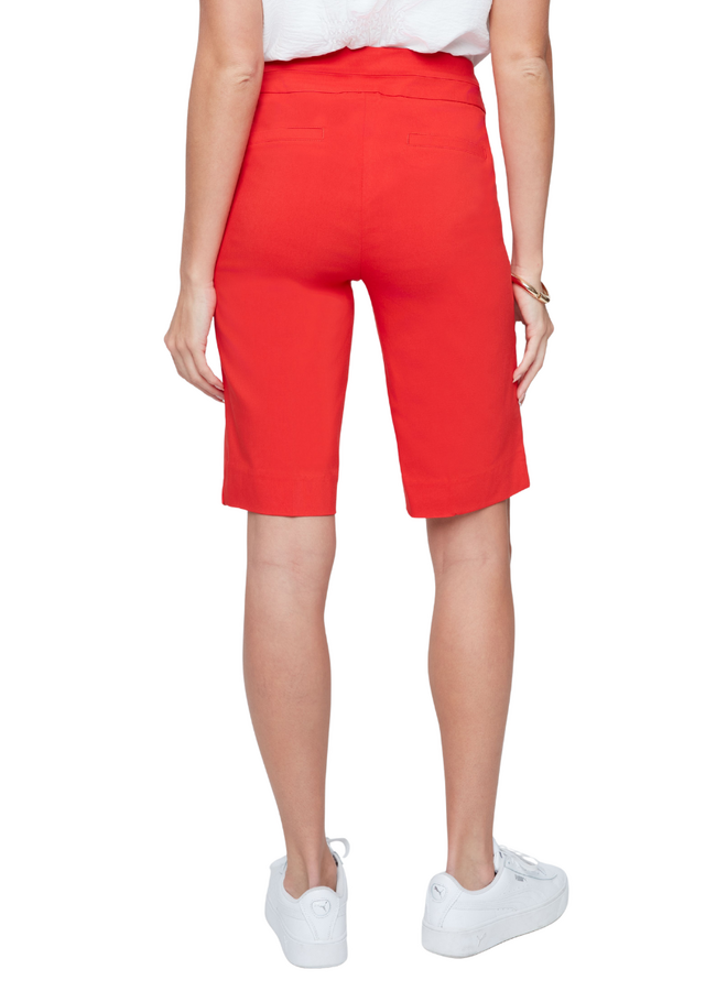 Renuar Bermuda Shorts In Scarlet