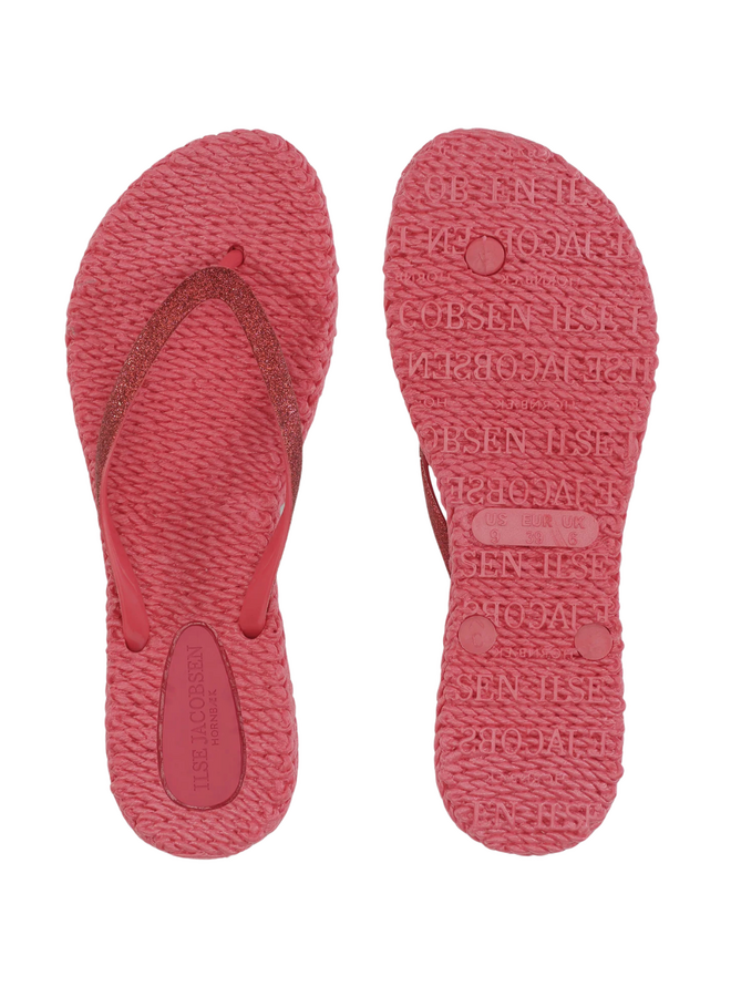 Ilse Jacobsen Cheerful Flip Flops in Raspberry